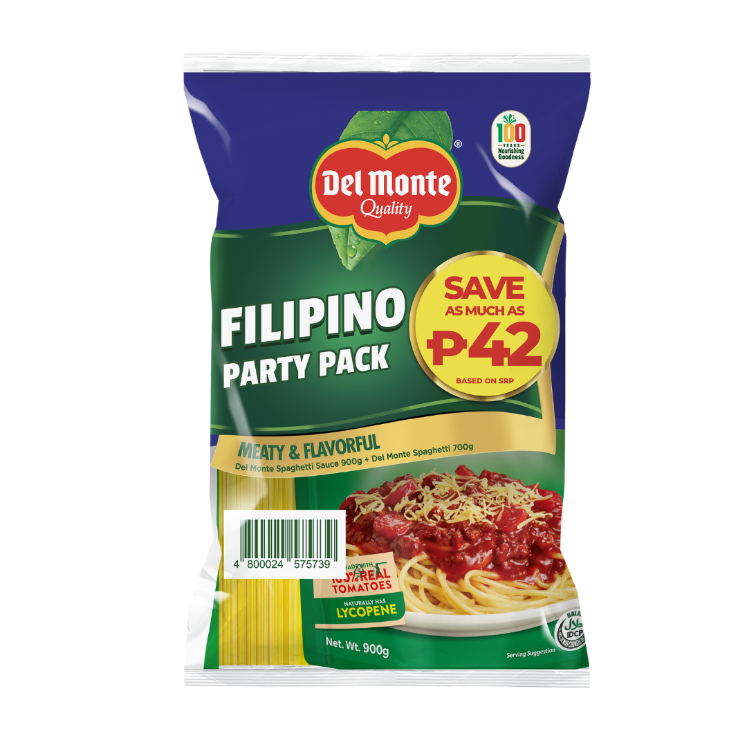Del Monte Party Pack Filipino Style Spaghetti 1 set